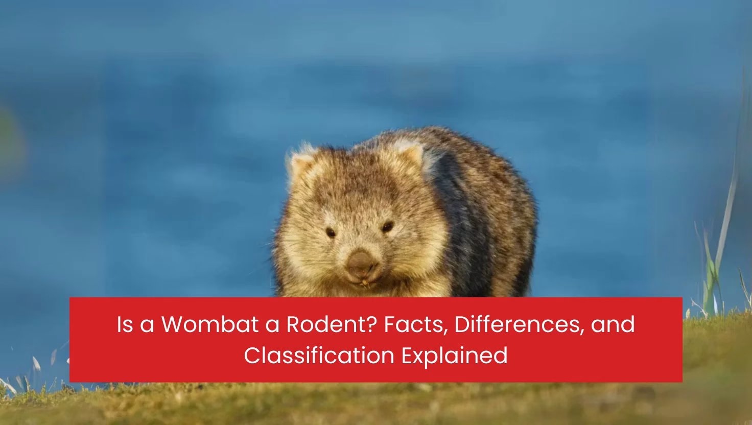 Is a Wombat a Rodent? Facts, Differences, and Classification Explained