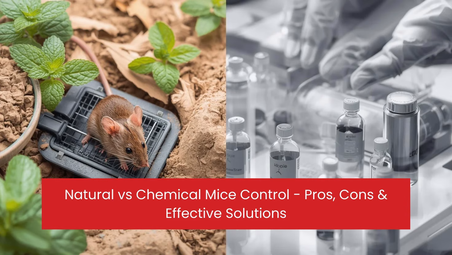 Natural vs Chemical Mice Control - Pros, Cons & Effective Solutions