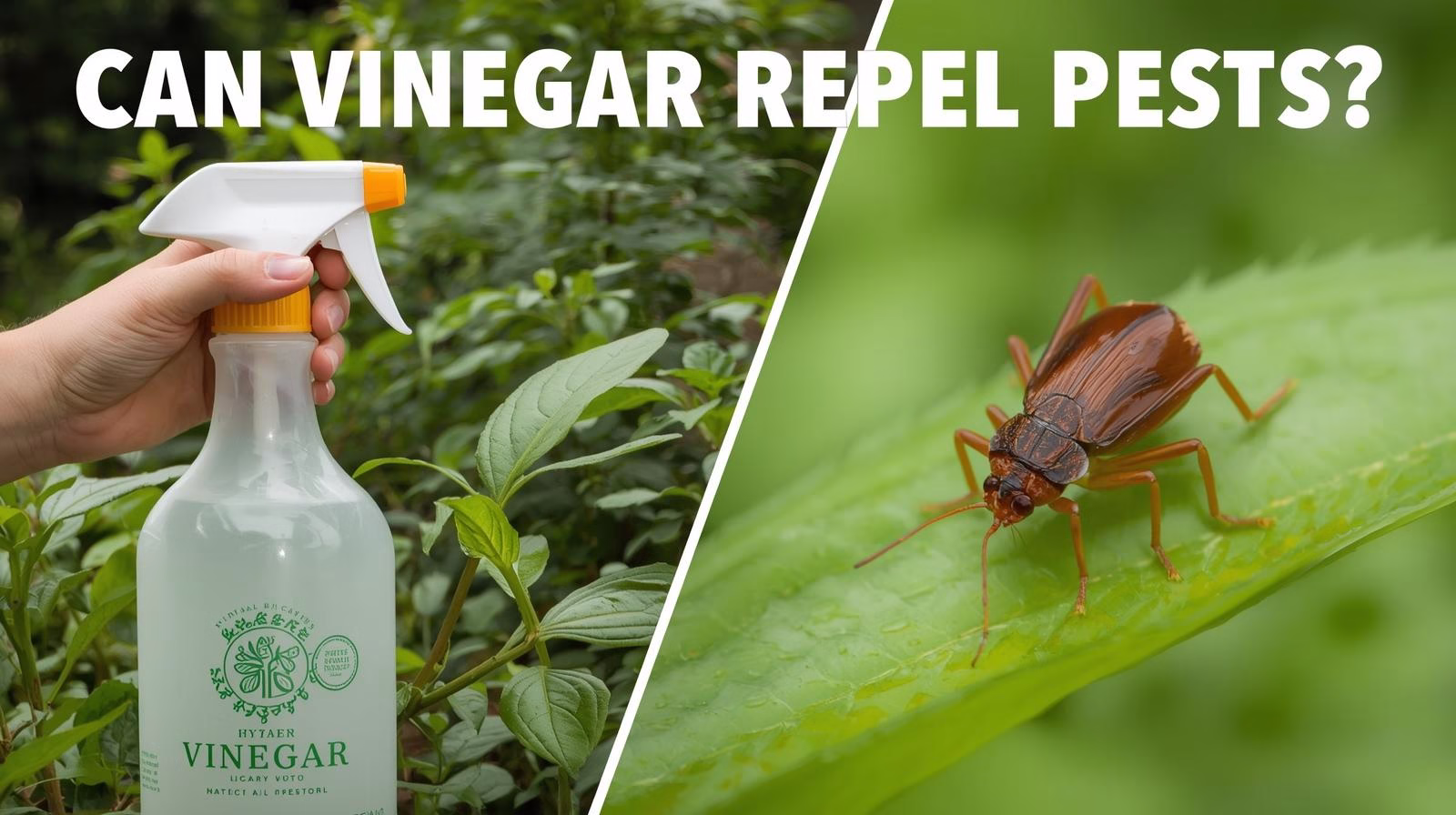 Can Vinegar Repel Pests? - Vinegar for Pest Control