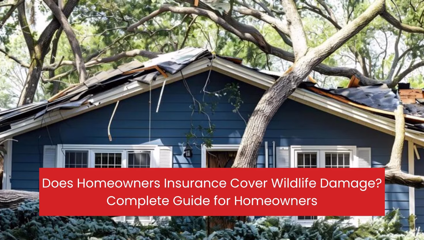 Does Homeowners Insurance Cover Wildlife Damage? Complete Guide for Homeowners